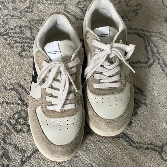 Rag And Bone Retro Court Sneaker - Picture 6 of 7